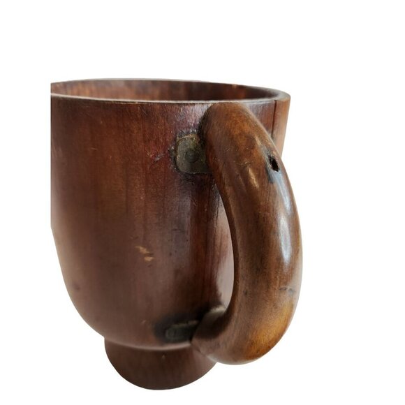 Vintage Wood Spice Container, Tea Canister With Lid & Sedatole Sharp & Dohme Ad - Picture 5 of 13